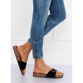 Musta mokka CK61P Mustat tossut 2