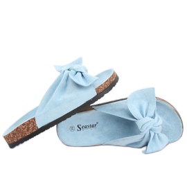 Siniset mokkanahkatossut CK02P LT.BLUE sininen 1