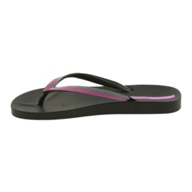 Ipanema Naisten Flip Flops 82518 Musta/fuksia 2