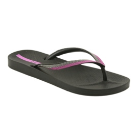 Ipanema Naisten Flip Flops 82518 Musta/fuksia 1