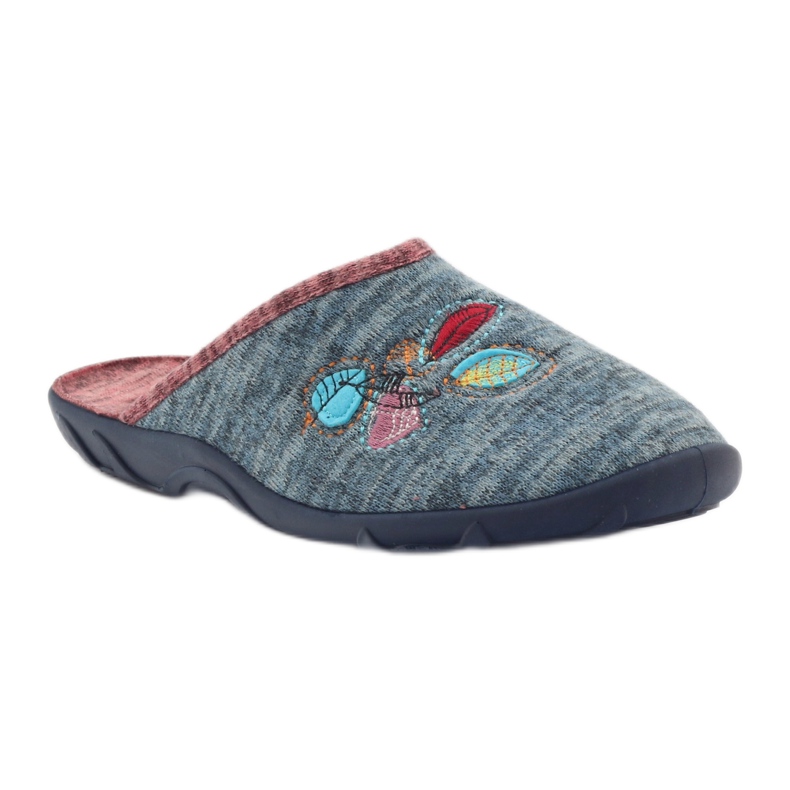 Befadon väriset naisten kengät pu 235D151 sininen 1