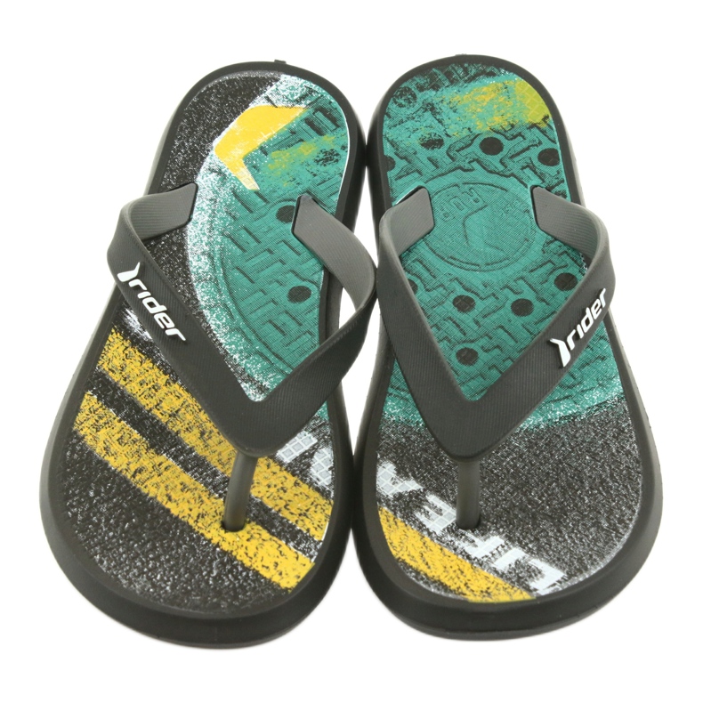 Rider Boys Flip Flops 82563 Musta 3