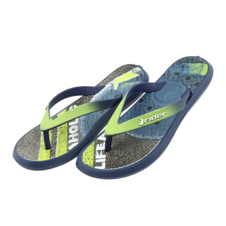 Rider Poikien flip -flops 82563 laivastonsininen 4