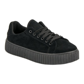 Seastar Musta Suede Creepers 1