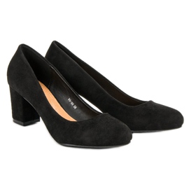 Nio Nio Musta mokkanahka pumput 1