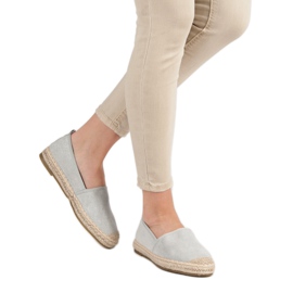 Bestelle Suede Espadrilles harmaa 1