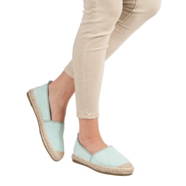 Bestelle Suede Espadrilles vihreä 2