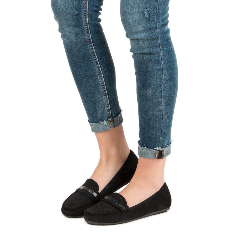 Rento Mokkanahka Loafers musta 1