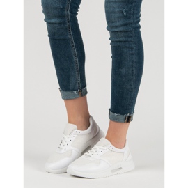 Nauhalliset urheilukengät valkoinen 2