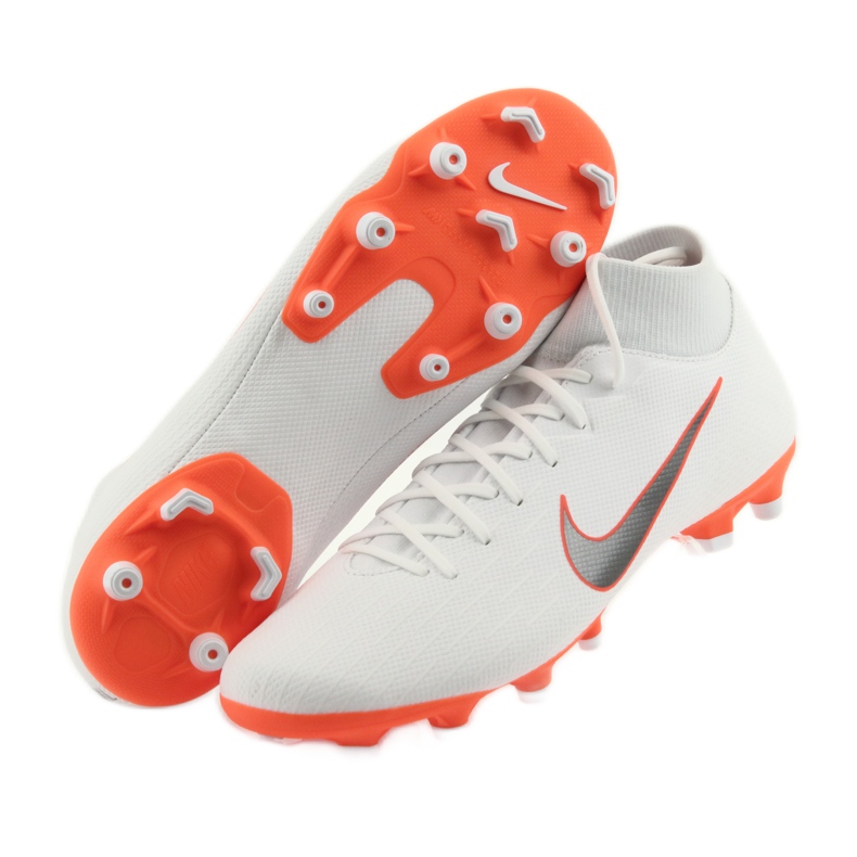 Nike Mercurial Superfly 6 Academy MG M AH7362-107 jalkapallokengät valkoinen 5