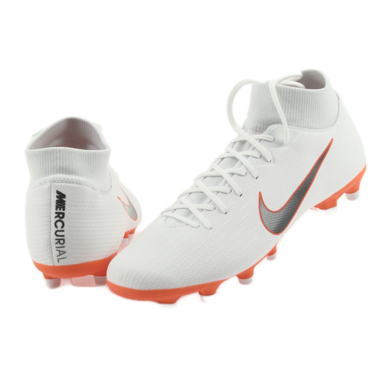 Nike Mercurial Superfly 6 Academy MG M AH7362-107 jalkapallokengät valkoinen 4