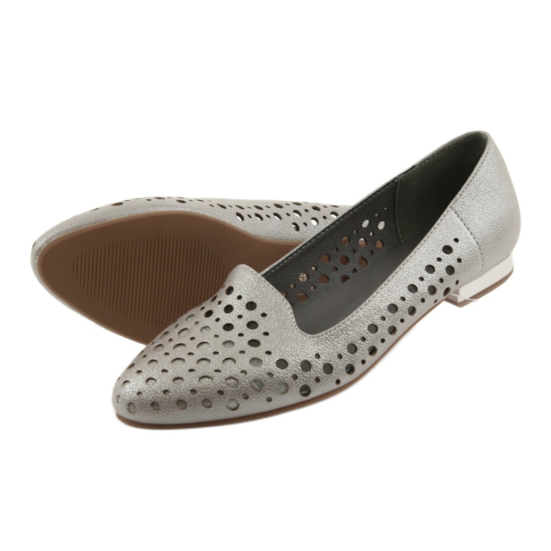 M.Daszyński Lordsy tyylikkäät naisten kengät SA151 beige 5