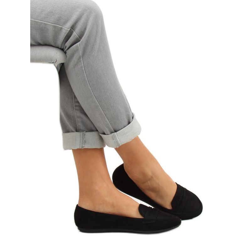 Musta ballerina mokkasiinit JM6655Q Negro 2