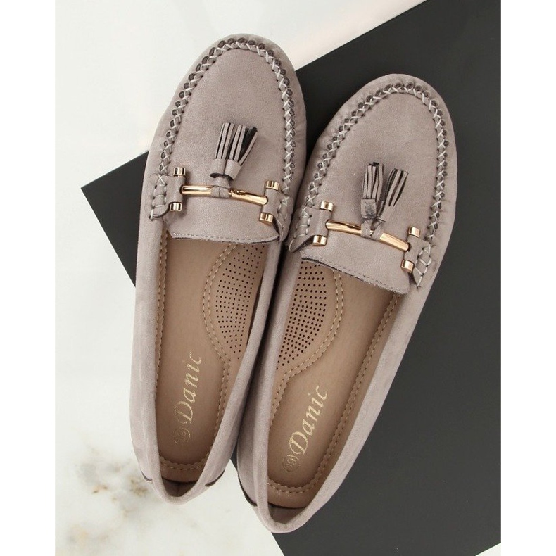 Harmaa Naisten harmaat kengät L7183 Harmaa 1