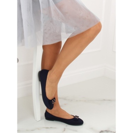 Naisten tummansiniset ballerinat JM3553J Azul Marino laivastonsininen 2