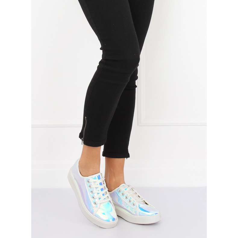 FZ09 Valkoiset bensiinikengät valkoinen 1