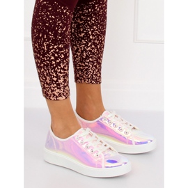 FZ09 Vaaleanpunaiset bensiinikengät vaaleanpunainen 1