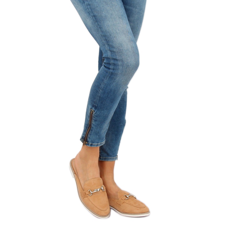 Camel F9375 Camel loafers tossut ruskea 2