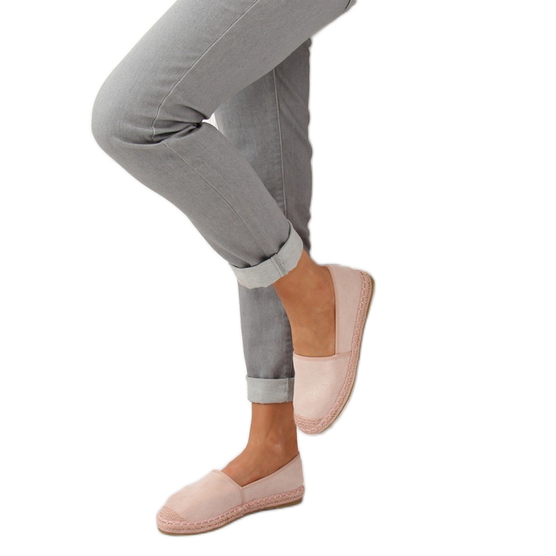 Espadrillit, mokkavaaleanpunainen AF40 Pinkki 1