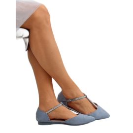 Siniset ballerinat A321 Sininen 1