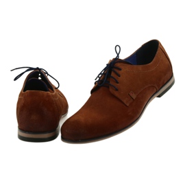 Nikopol Miesten nahkakengät mokkanahka 1709 kameli beige 4