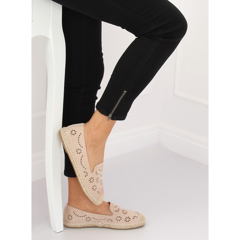 Beige, avoimet espadrillit 9023 Beige 2