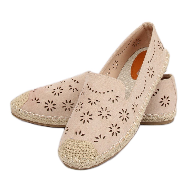 Beige, avoimet espadrillit 9023 Beige 1