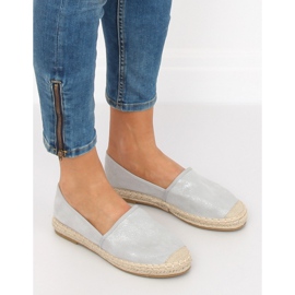 Harmaat espadrillit naisille 665-3 Harmaa 1