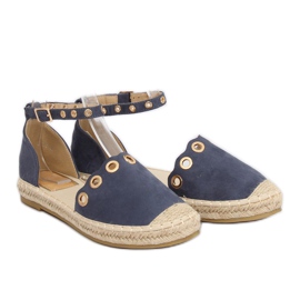 Espadrillit hihnalla LX170 Sininen laivastonsininen 1