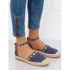 Espadrillit hihnalla LX170 Sininen tummansininen 2