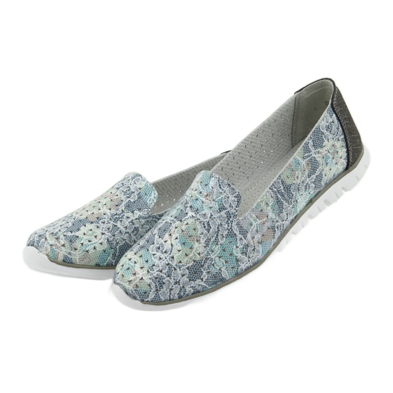 Naisten urheilunahkaherrat Filippo 663 valkoinen sininen harmaa vihreä 3