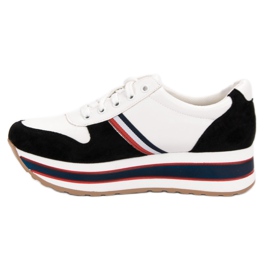 Seastar Muodikkaat lenkkarit valkoinen musta monivärinen 1