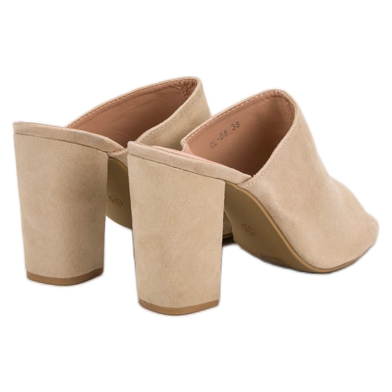 Laura Mode Mokkanahkatossut baarissa ruskea 1