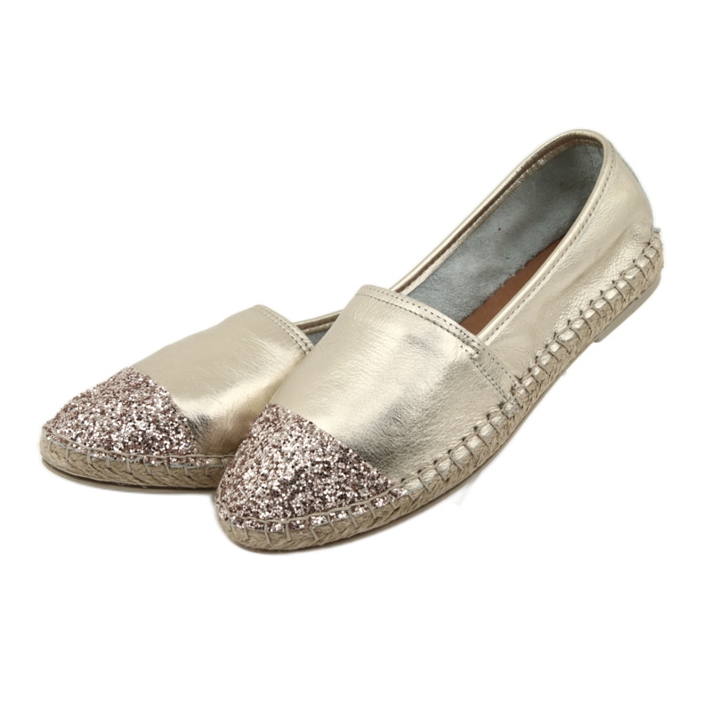 Badura naisten espadrillit 6544 keltainen 3