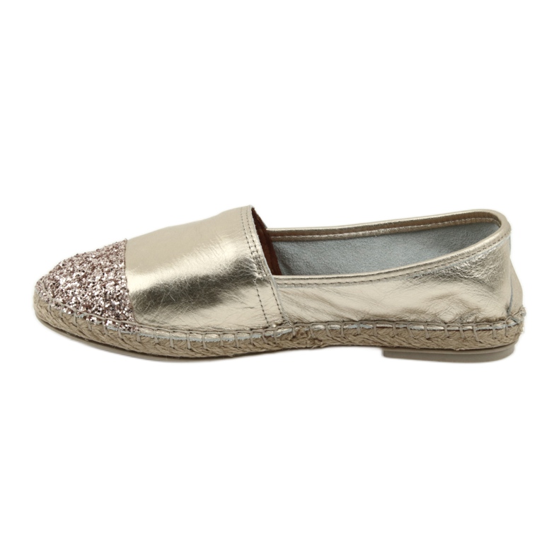 Badura naisten espadrillit 6544 keltainen 2
