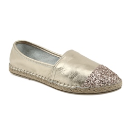 Badura naisten espadrillit 6544 keltainen 1