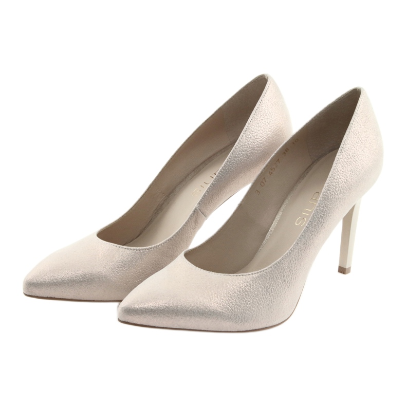 Avokkaat naisten nahkakengät kultaiset Anis 4527 kultainen 3