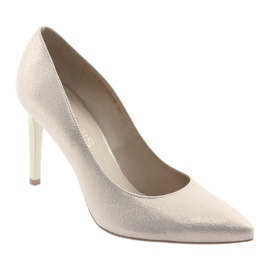 Avokkaat naisten nahkakengät kultaiset Anis 4527 kultainen 1