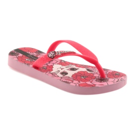 Ipanema Tyttöjen flip flops punainen 2