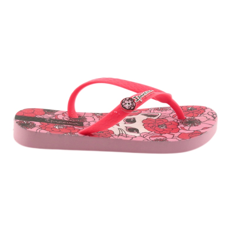 Ipanema Tyttöjen flip flops punainen 1