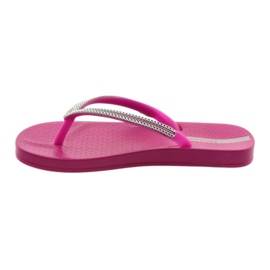 Ipanema Tyttöjen flip flops hopeaketjut 82528 vaaleanpunainen 2