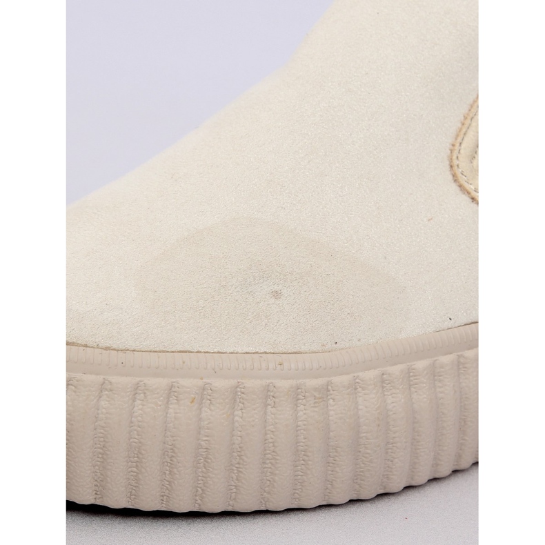 Beige Slip-on tennarit 107-40 Beige II-GAT 1