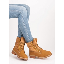 Trappers lampaannahkaa ruskea 1