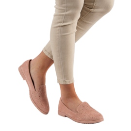 Jauheherrat kristallien kanssa vaaleanpunainen 1