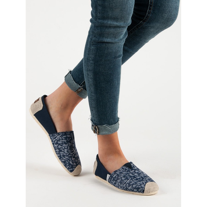 L. Day Blue Slipons musta sininen 1