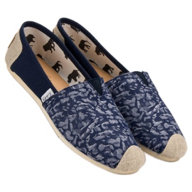 L. Day Blue Slipons musta sininen 2