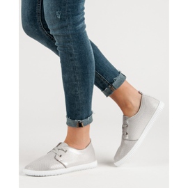 Super Mode Klassiset harmaat kengät 1