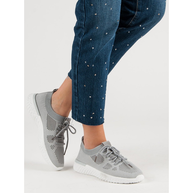 Ilmavat urheilukengät harmaa 1