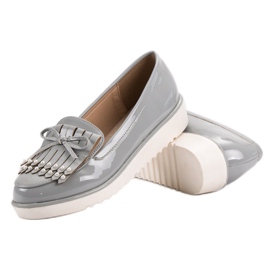 Harmaa Lakatut Kengät VICES 1