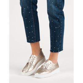 Kultaiset avoimet lenkkarit kultainen 1